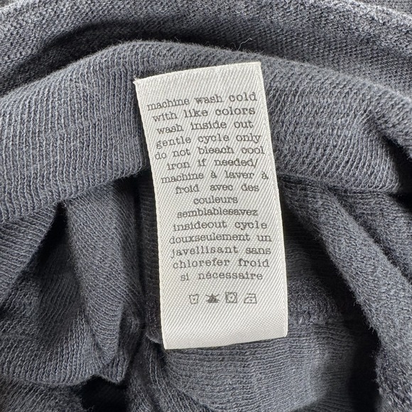 RAG & BONE Slub Tank Top Womens Small Faded Black Handmade In Peru 100% Cotton - Picture 14 of 15